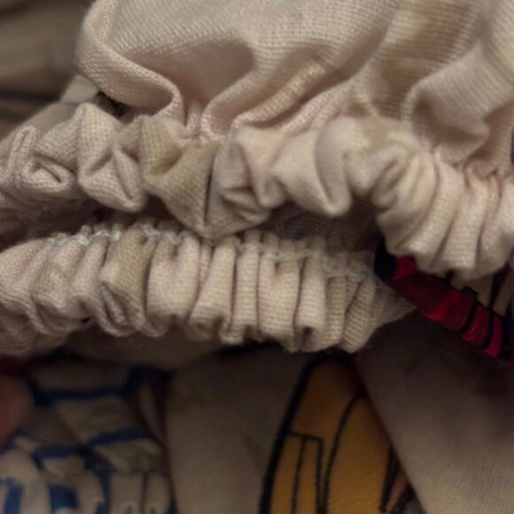 Vintage 1999 Star Wars Twin Sheet Set – N-1 Naboo Starfighter + Pillowcase NOS - Picture 8 of 9